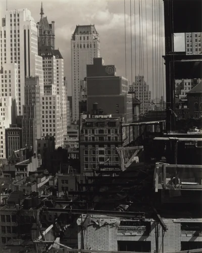 From My Window at An American Place, North by Alfred Stieglitz, photograph, 1931
