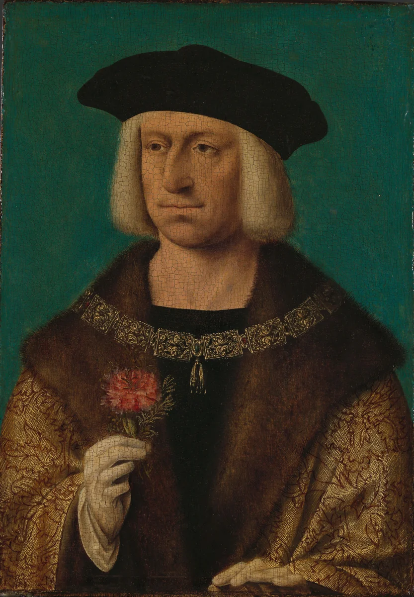 Portrait of Maximilian i (1459-1519) by Unknown, painting, 1530