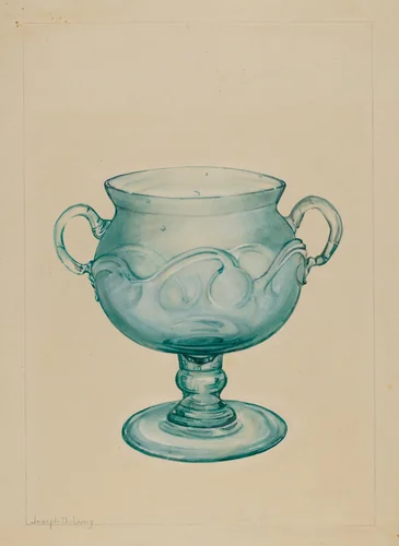 Sugar Bowl by Joseph Delaney, index of american design, 1940