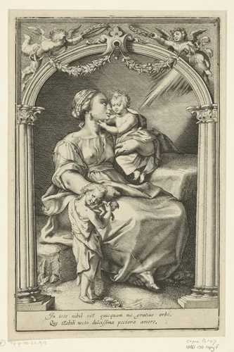 Liefde by anonymous, print, 1592-1667