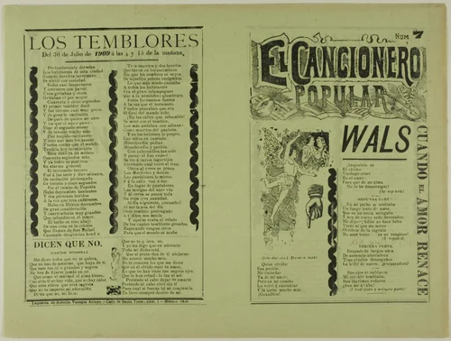 El cancionero popular, num. 7 (The Popular Songbook, No. 7) by Unknown Artist, print, 1800-1899