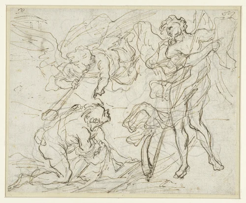 De Tijd by anonymous, drawing, 1700-1800