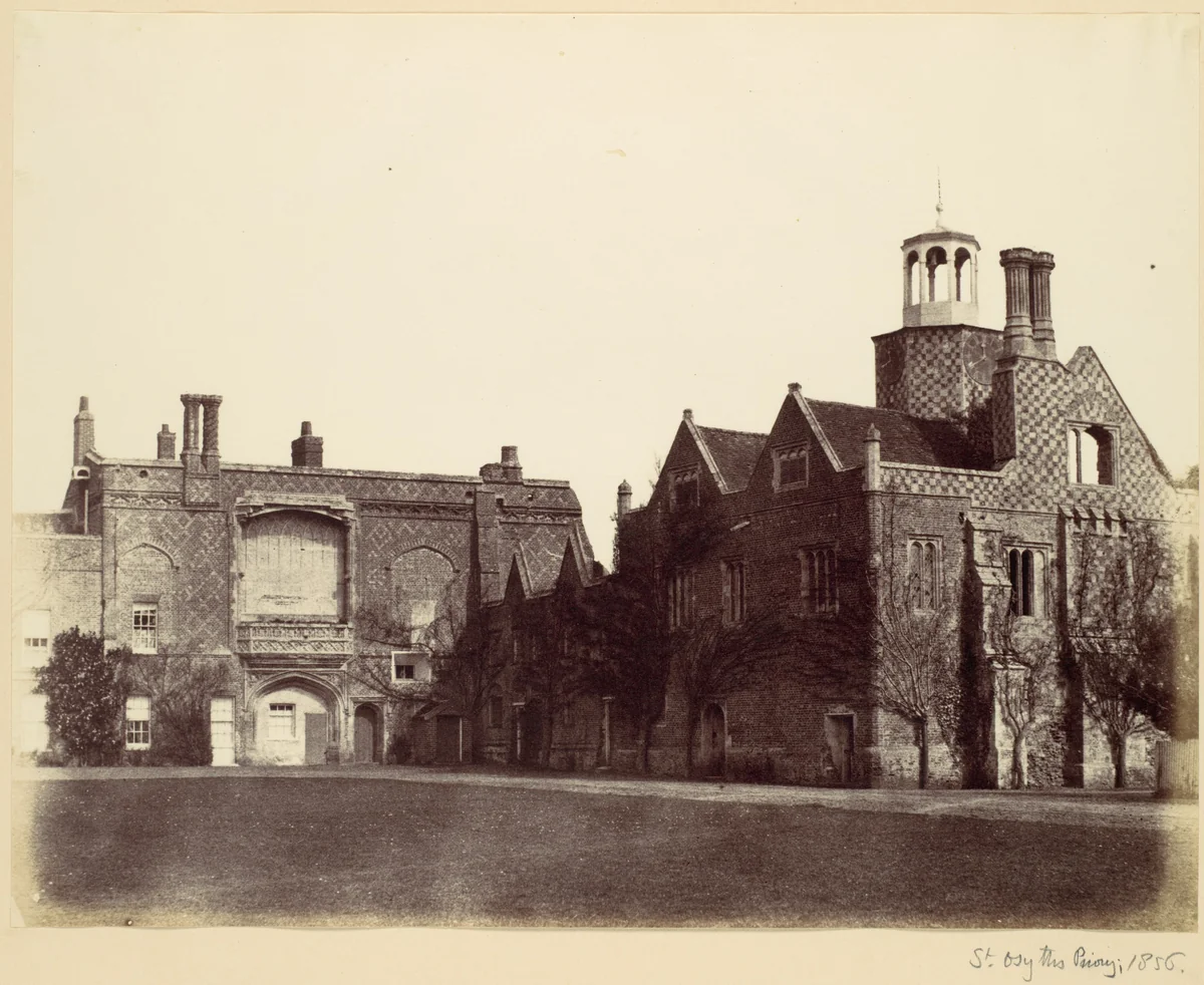 St. Osyth's Priory by Alfred Capel-Cure, photograph, 1856