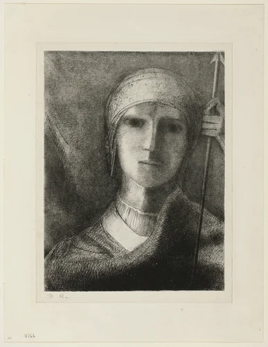Parsifal by Odilon Redon, print, 1892