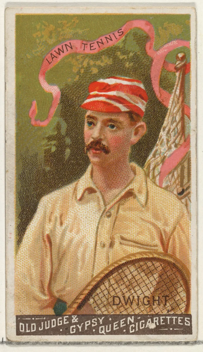 Dwight, Lawn Tennis, from the Goodwin Champion series for Old Judge and Gypsy Queen Cigarettes by Goodwin & Company, print, 1888