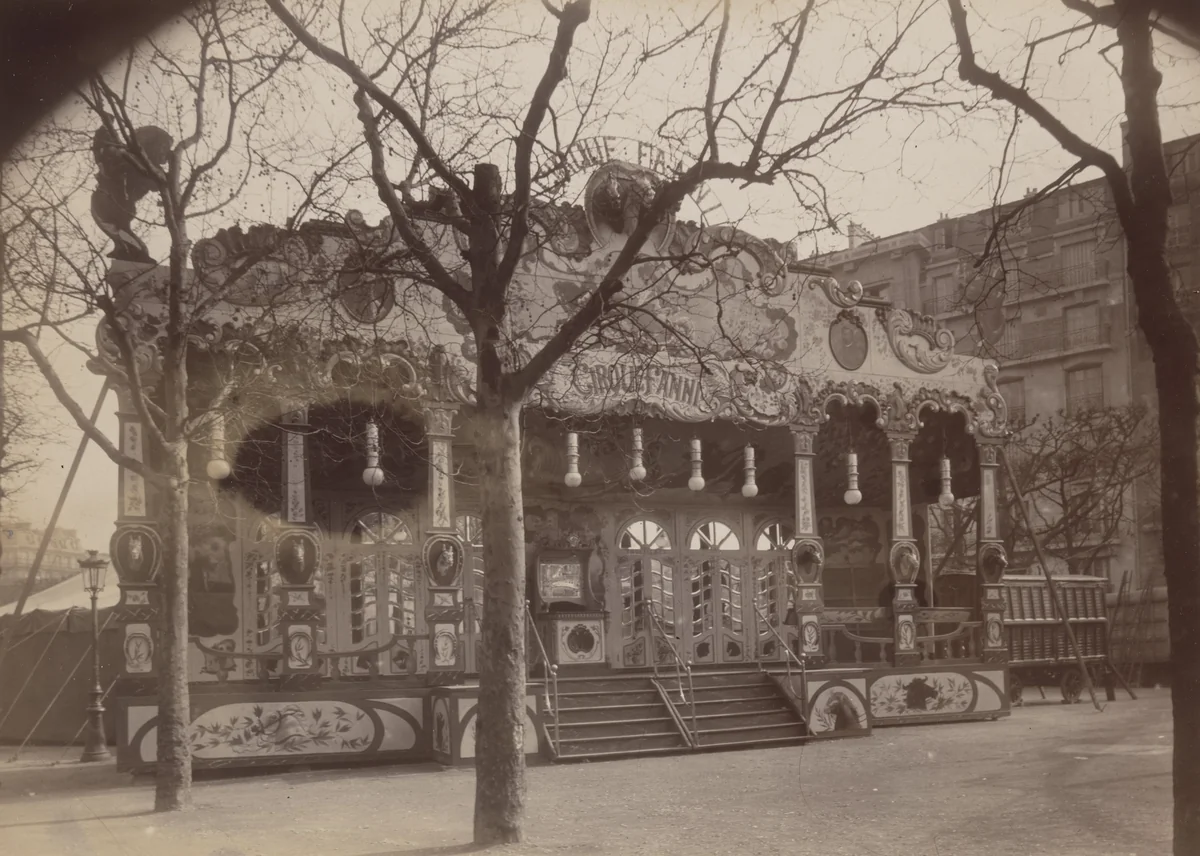 Fête de Vaugirard by Eugène Atget, photograph, 1926