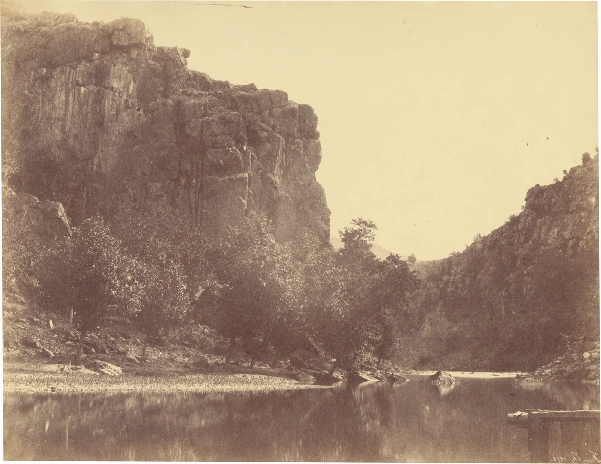 Landscape by Frank Chauvassaigne, photograph, 1858