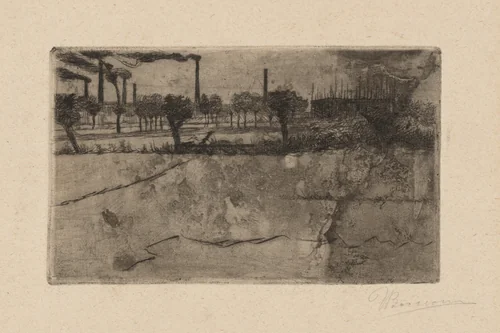 Periphery [Periferia] by Umberto Boccioni, print, 1908