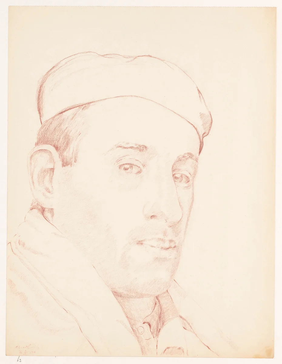 Untitled by Cor van Teeseling, drawing, 1942