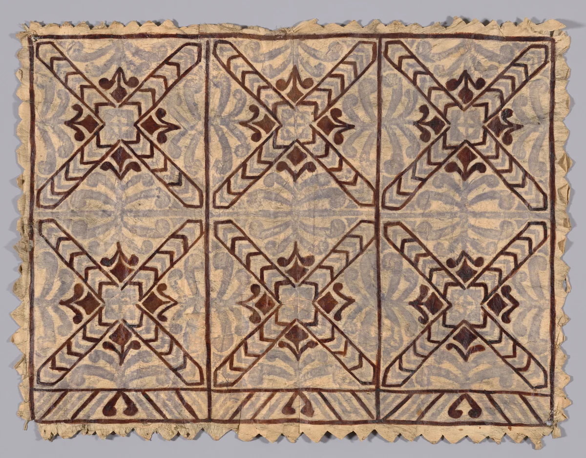 Tapa Cloth by Pacific Islands, textile