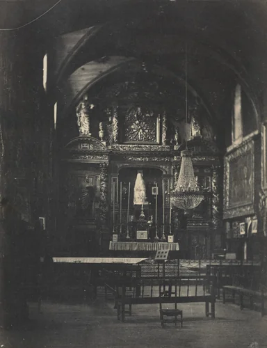 Church Interior by Farnham Maxwell Lyte, photograph, 1850-1860