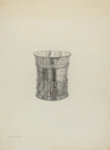 Silver Beaker by Dorothy Dwin, index of american design, 1938