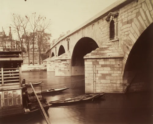 Le Pont Marie by Eugène Atget, photograph, 1903-1904