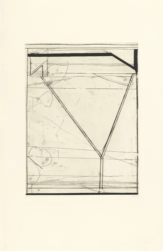 Softground Y by Richard Diebenkorn, print, 1982