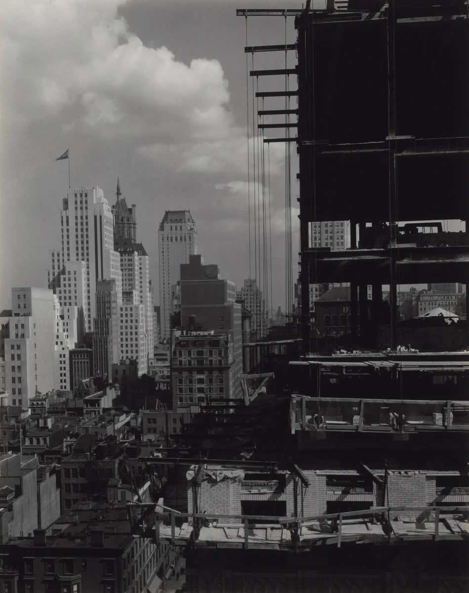 From My Window at An American Place, North by Alfred Stieglitz, photograph, 1931