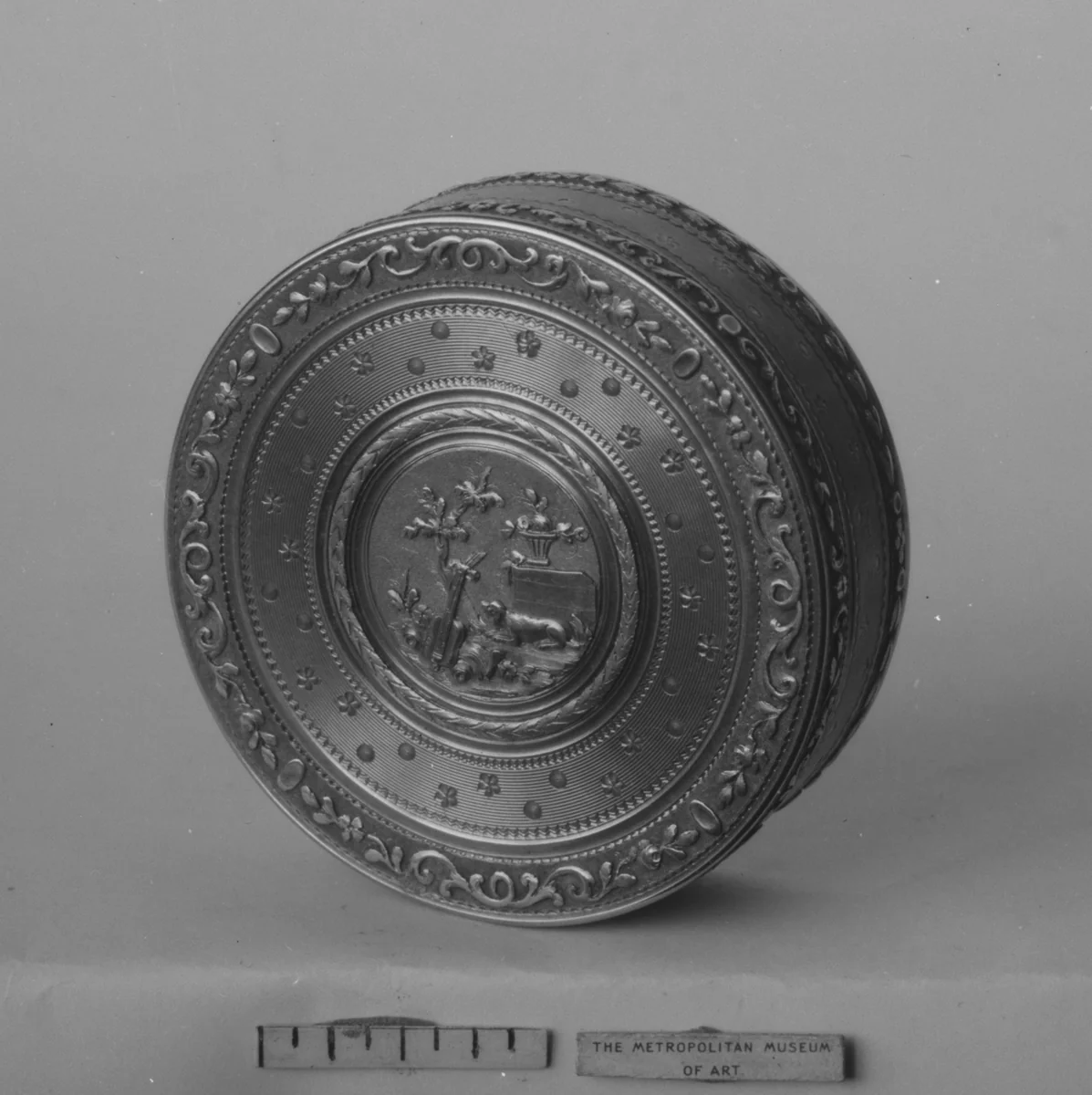 Box by Pierre Charles Mané, metalwork, 1787-1788