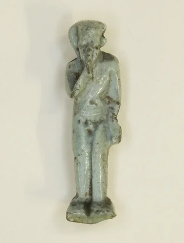 Amulet of the God Horus by Egyptian, metalwork, -1070--656