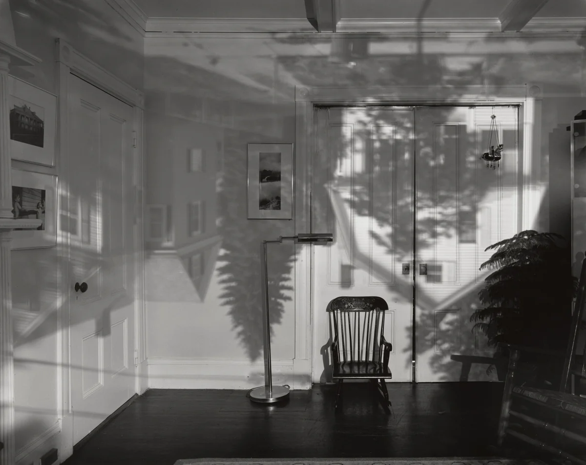 Camera Obscura: Houses Across the Street in Our Living Room by Abelardo Morell, photograph, 1991