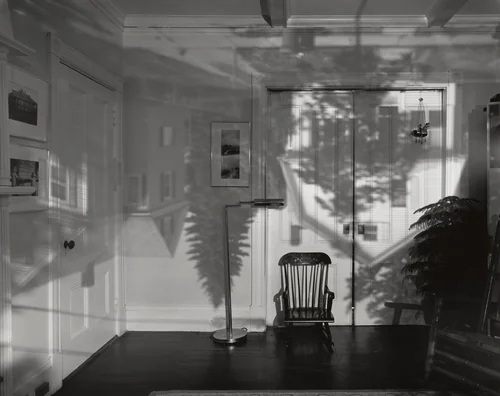 Camera Obscura: Houses Across the Street in Our Living Room by Abelardo Morell, photograph, 1991