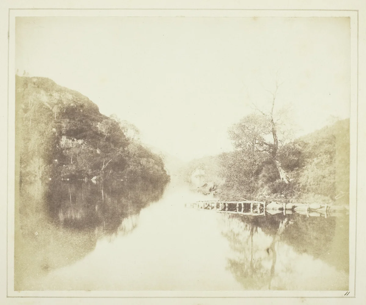 Loch Katrine by William Henry Fox Talbot, photograph, 1844