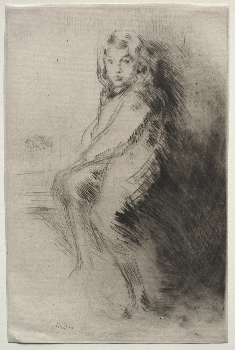 The Boy by James McNeill Whistler, print, 1875-1876