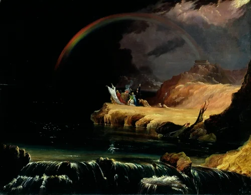 The Covenant by John Martin, painting, 1838-1848