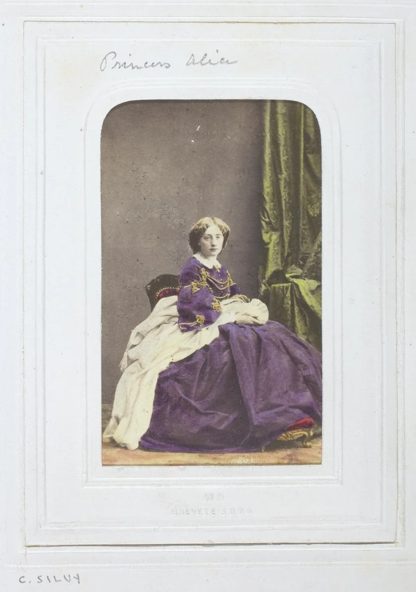 Princess Alia by Camille Silvy, photograph, 1860-1869