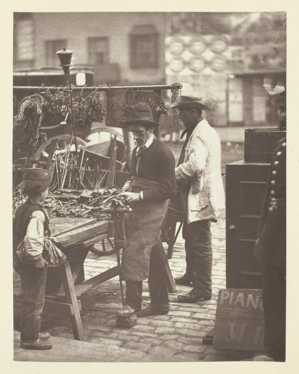 The Street Locksmith by John Thomson
Adolphe Smith, photograph, 1881