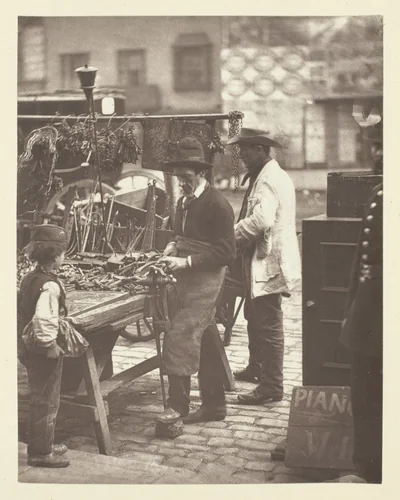 The Street Locksmith by John Thomson
Adolphe Smith, photograph, 1881