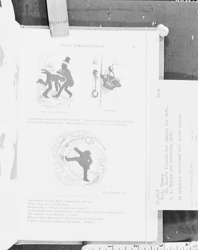 Nast's Illustrated Almanac by Thomas Nast, book, 1874