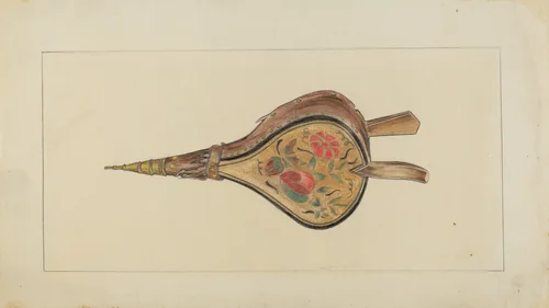 Bellows by Benjamin Resnick, index of american design, 1935-1942