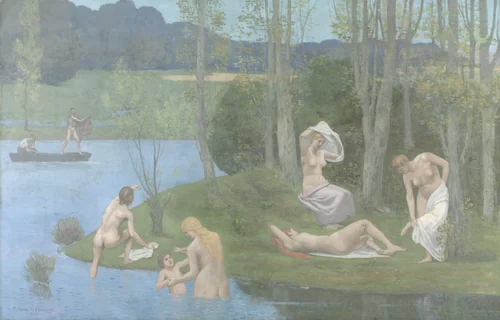 Summer by Pierre Puvis de Chavannes, painting, 1891