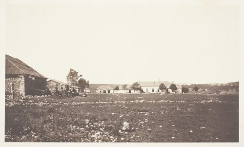 The British Headquarters by Roger Fenton, photograph, 1855