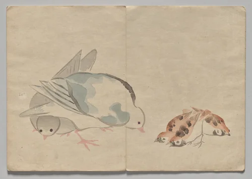 Scene from The Kōrin Picture Book (Volume 1) by Nakamura Hōchū (中村芳中), book, 1802-1899