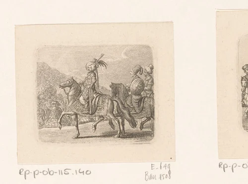 Uittocht van het Turkse leger by Daniel Nikolaus Chodowiecki, print, 1790