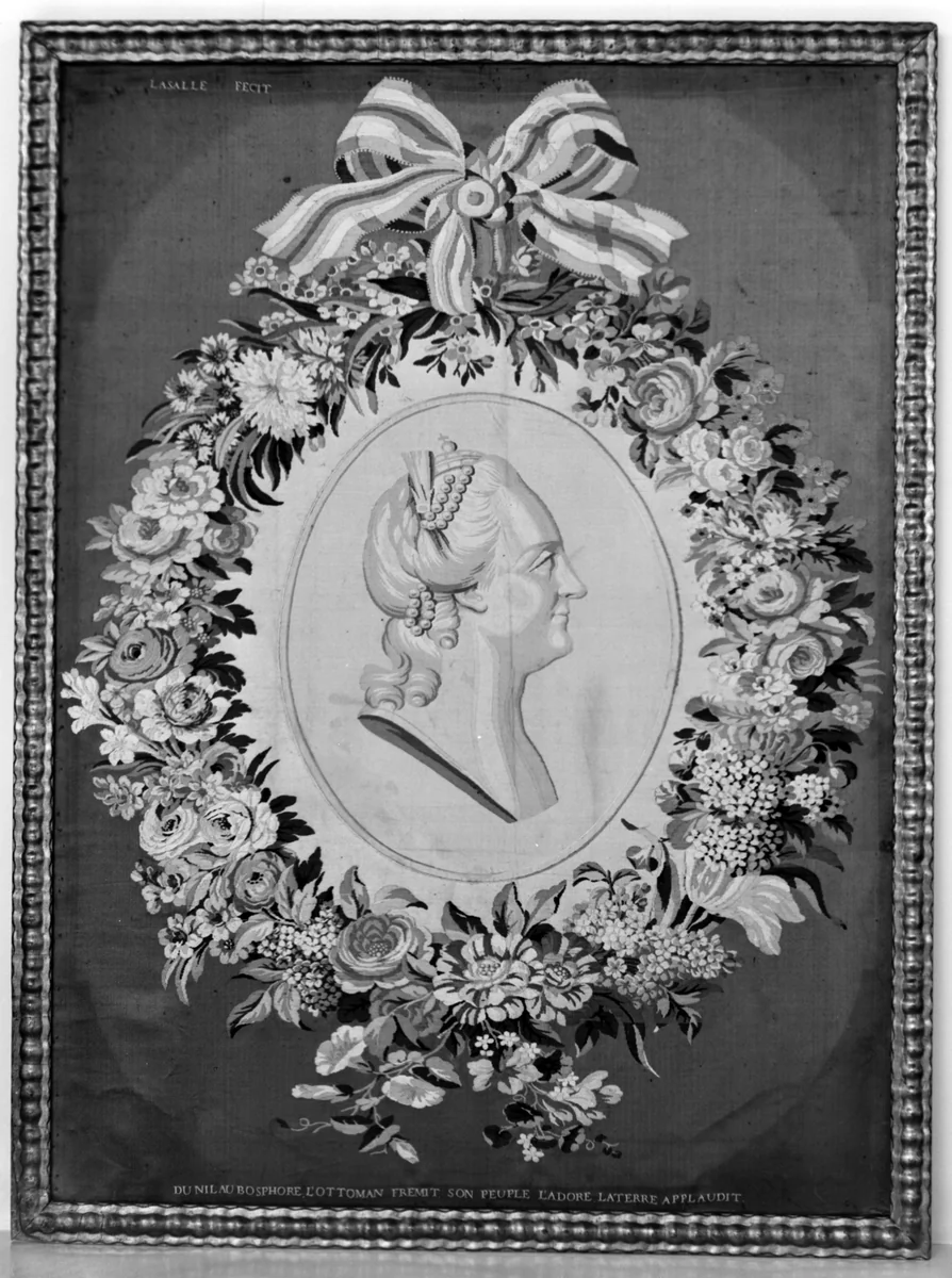 Catherine II of Russia by Philippe de Lasalle, textile, 1766-1776