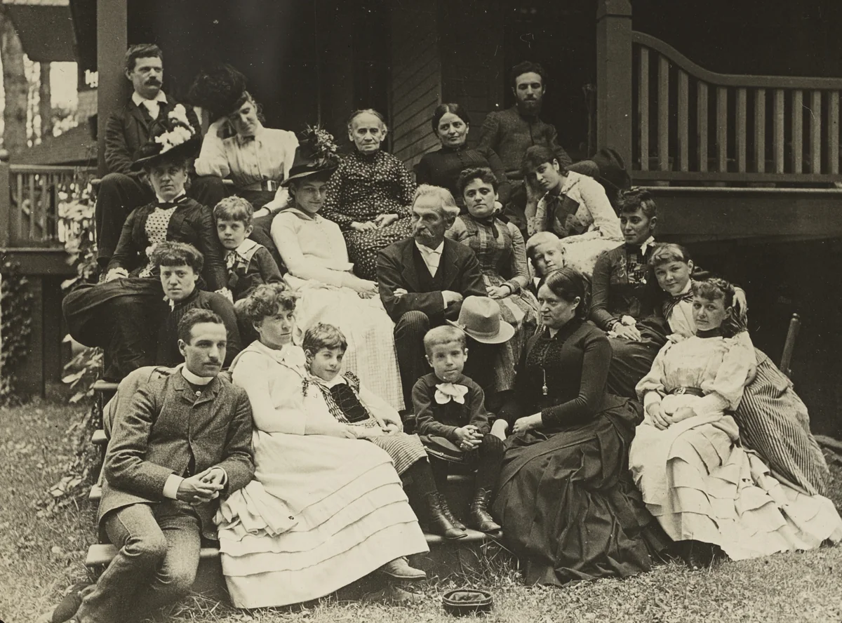 Stieglitz Family at Oaklawn, Lake George by Alfred Stieglitz, other, 1888