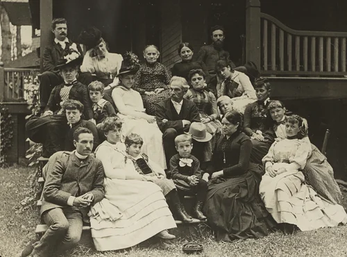 Stieglitz Family at Oaklawn, Lake George by Alfred Stieglitz, other, 1888
