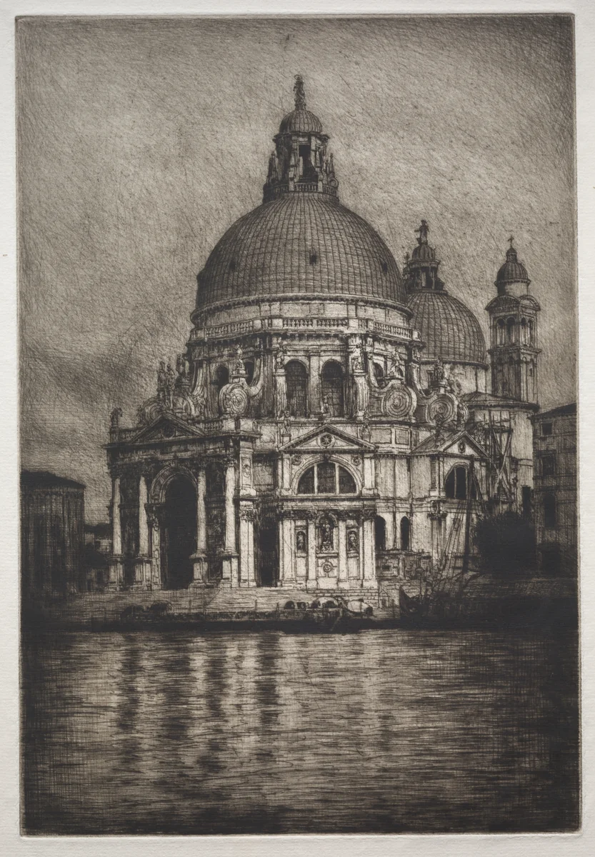 Santa Maria Della Salute #2 by Mortimer Menpes, print, 1910