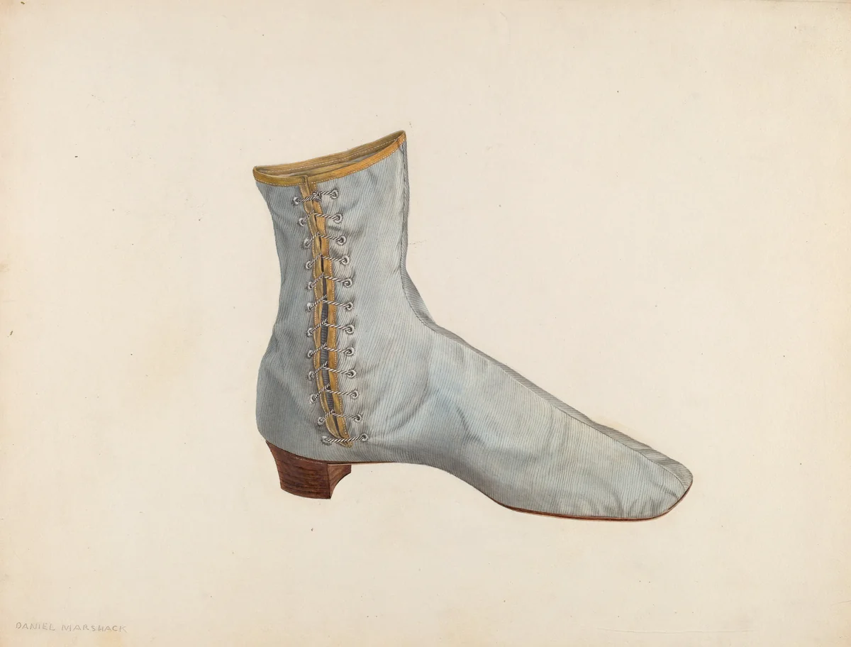 Woman's Shoe by Daniel Marshack, index of american design, 1940