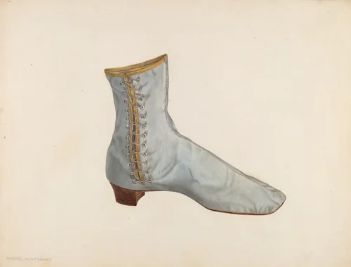 Woman's Shoe by Daniel Marshack, index of american design, 1940