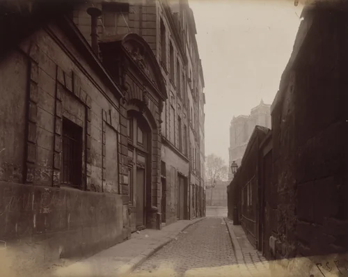Rue Saint Julien le Pauvre by Eugène Atget, photograph, 1927