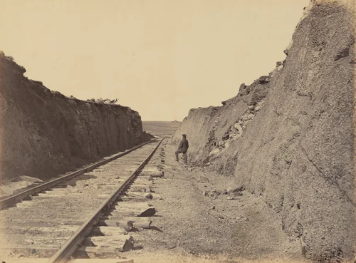 Plate 4. Malloy's Cut by Andrew Joseph Russell, photograph, 1869