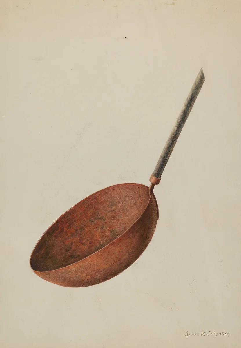Sugar Dipper by Annie B. Johnston, index of american design, 1938
