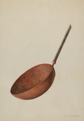 Sugar Dipper by Annie B. Johnston, index of american design, 1938