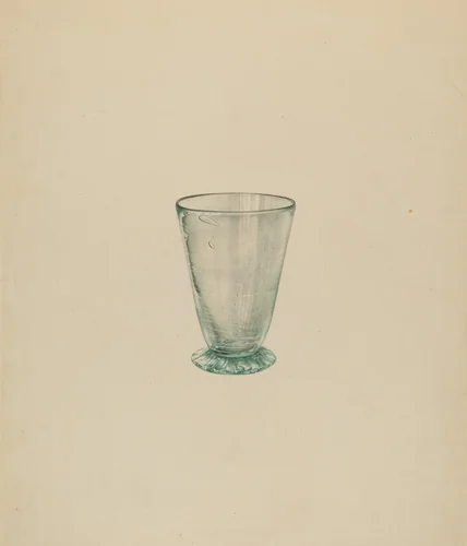 Toddy Glass by James McCreery, index of american design, 1937