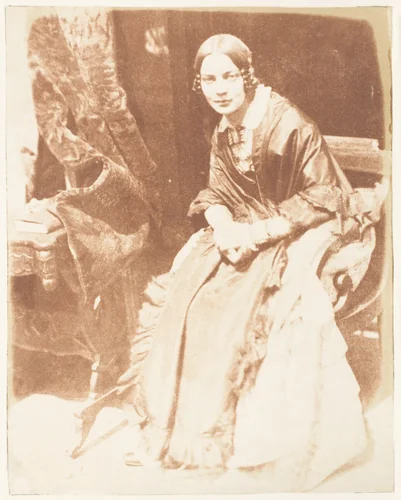 Lady Elizabeth Eastlake by Hill and Adamson, photograph, 1843-1847