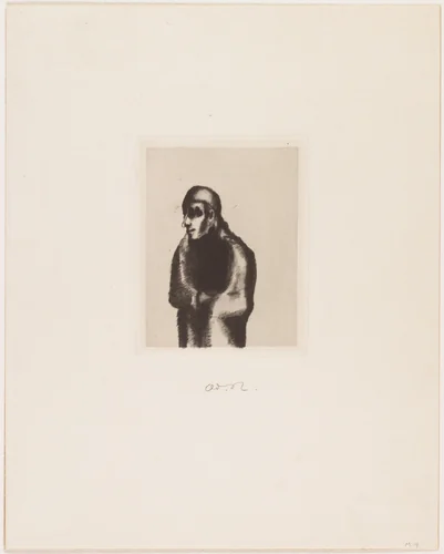 Little Prelate (Petit prélat) by Odilon Redon, print, 1888