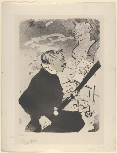 For You!…, from "The Old Tales" by Henri de Toulouse-Lautrec, print, 1893