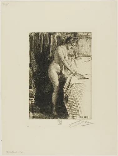 Olandine by Anders Zorn, print, 1904